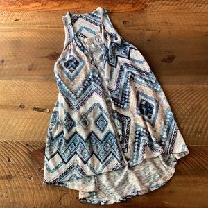 LOVE ON A HANGER Boho Knit Duster Vest, Small